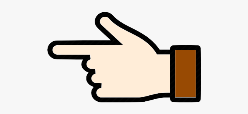 Thumb Clipart Feedback - Finger Pointing Finger Icon Png, Transparent Png, Free Download