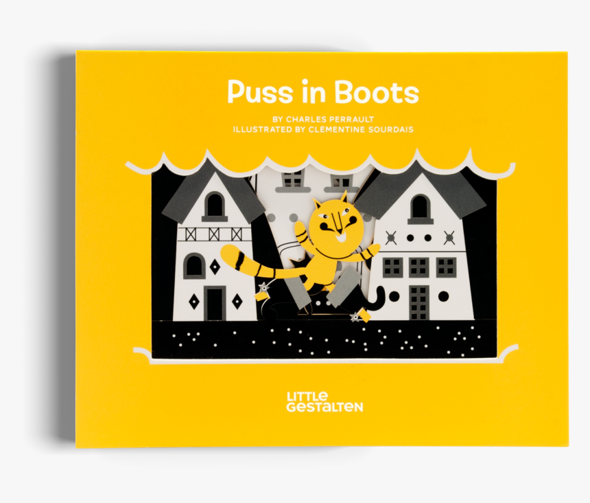 Puss In Boots Little Gestalten Fairy Tales"
 Class= - Puss In Boots Illustrated Stories, HD Png Download, Free Download