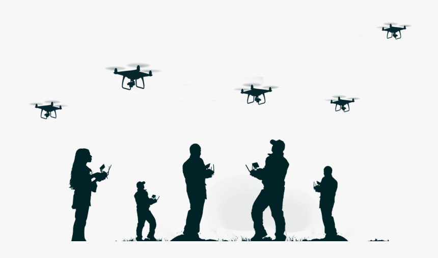 Transparent Drone Silhouette, HD Png Download, Free Download