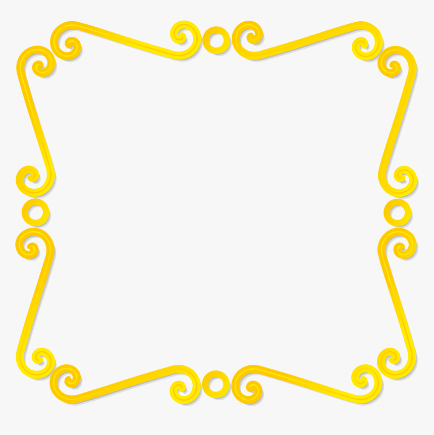 Gold Page Border, HD Png Download, Free Download