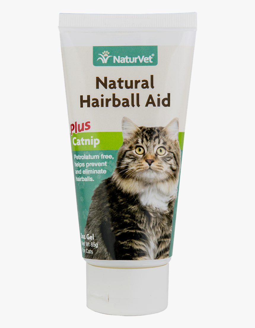 57614 1 - Naturvet Natural Hairball Aid Plus Catnip Gel, HD Png Download, Free Download