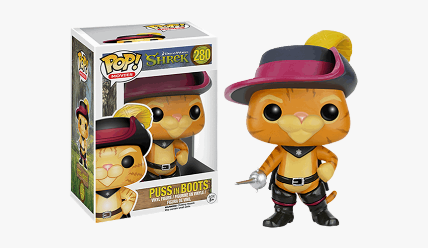 Puss In Boots Funko Pop, HD Png Download, Free Download