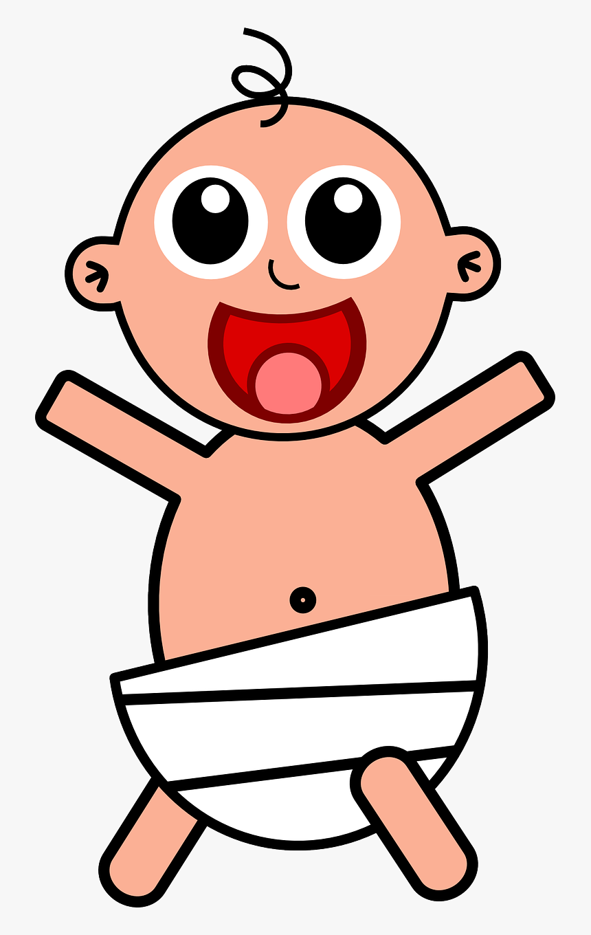 Baby Clipart - Happy Baby Clip Art, HD Png Download, Free Download