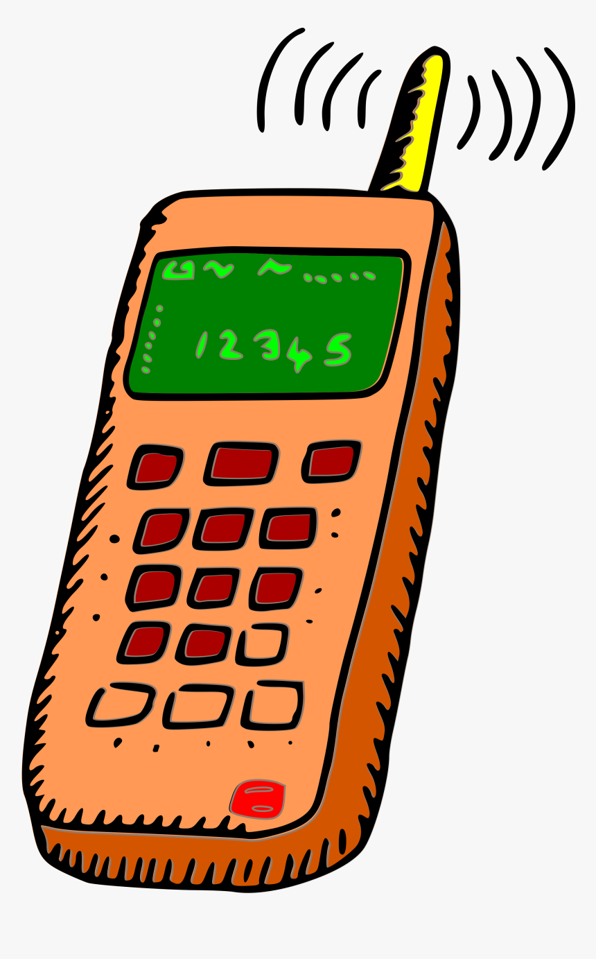 Phone Cell Phone Clipart, Explore Pictures - Cell Phone Clipart, HD Png Download, Free Download