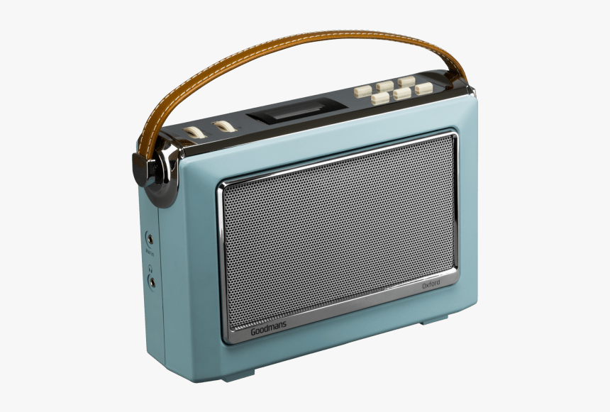 Goodmans Radio Clip Arts - Retro Radio With Transparent Background, HD Png Download, Free Download