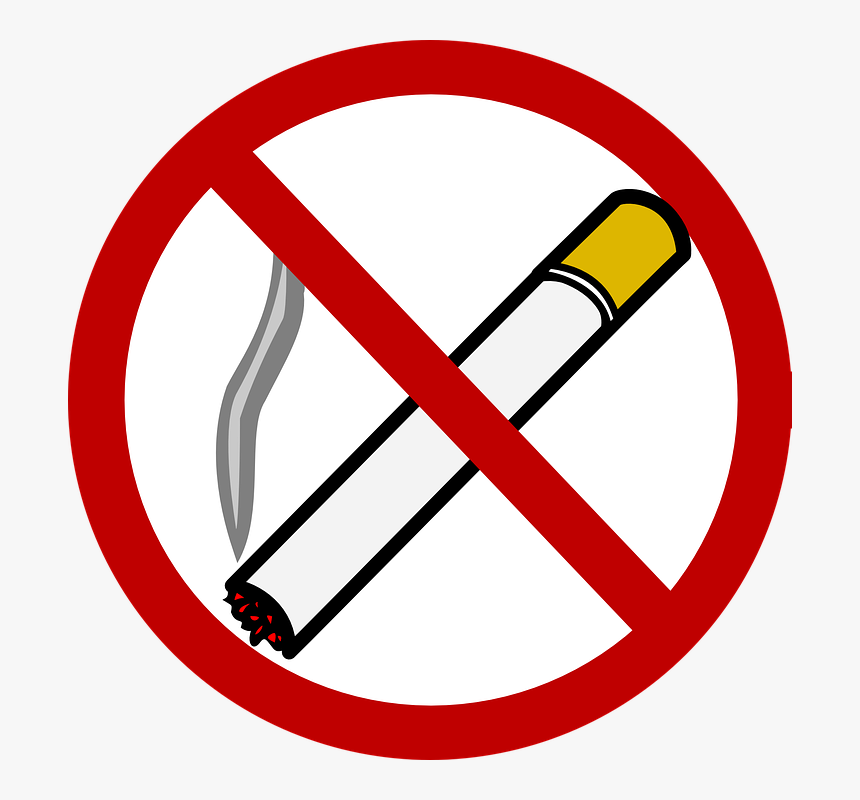 No Fumar, Signo, Símbolo, Cigarrillos, Insalubres - Smoking Clipart, HD Png Download, Free Download