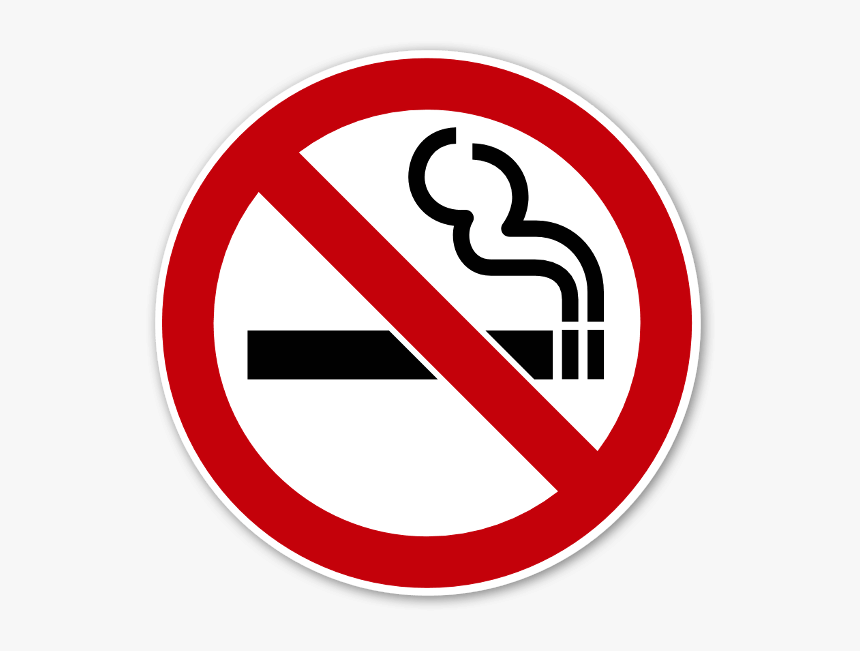 Pegatina Prohibido Fumar - Airplane No Smoking Sign, HD Png Download, Free Download