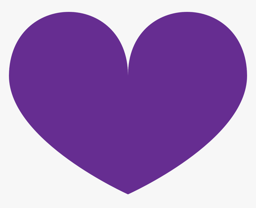 Purple Heart Cut Out, HD Png Download, Free Download