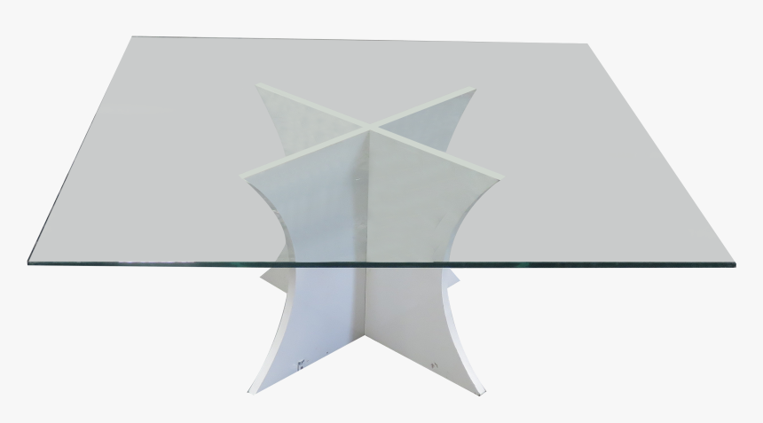 Canterbury Square Glass Coffee Table - Origami, HD Png Download, Free Download