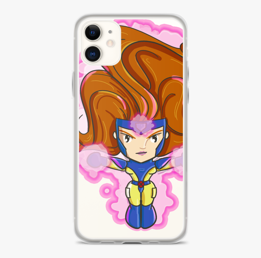 Jean Grey Mockup Case On Phone Default Iphone 11, HD Png Download, Free Download
