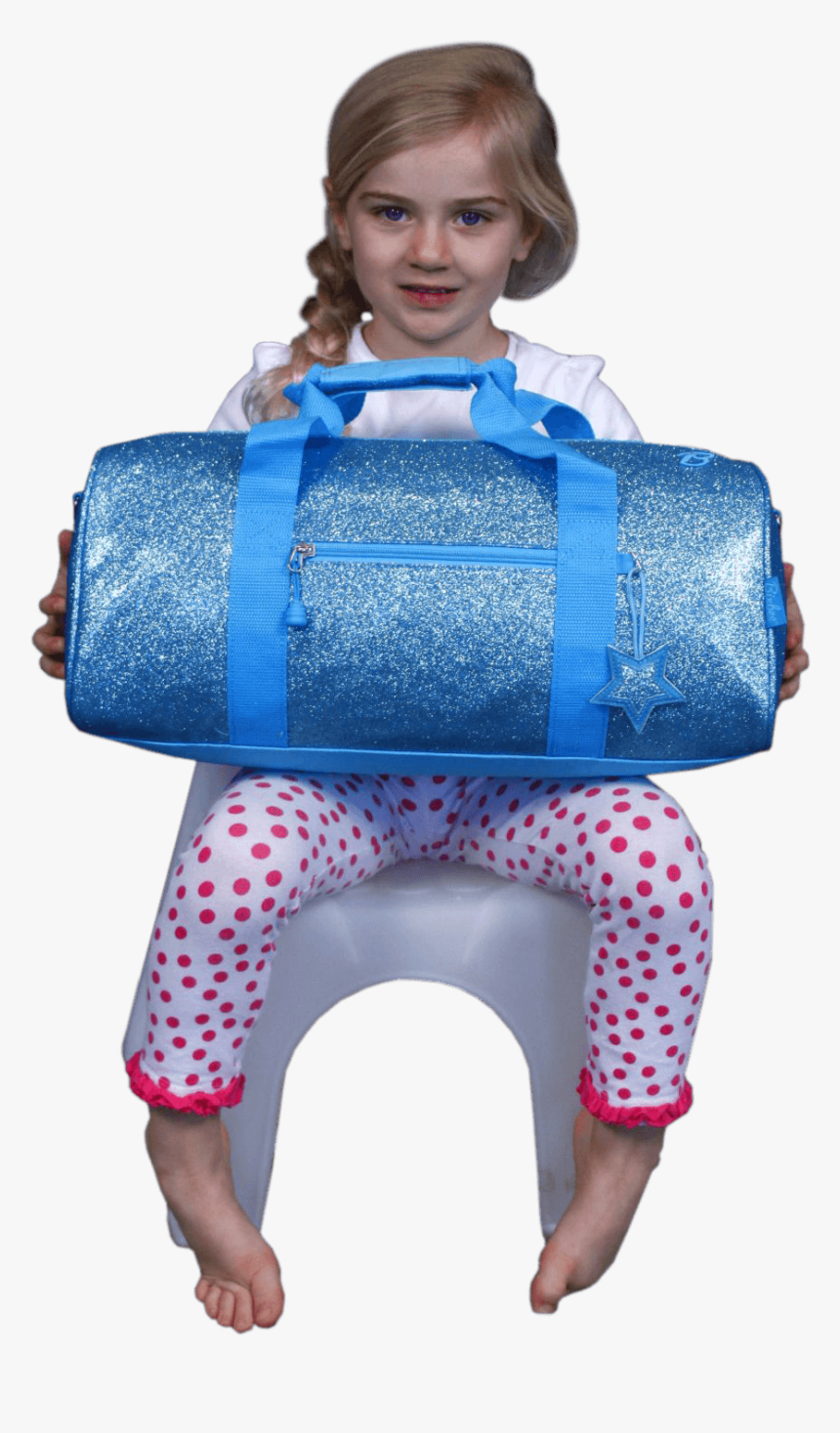 Large Glitter Kids Duffle Bags - Small Duffle Bag Kids, HD Png Download, Free Download