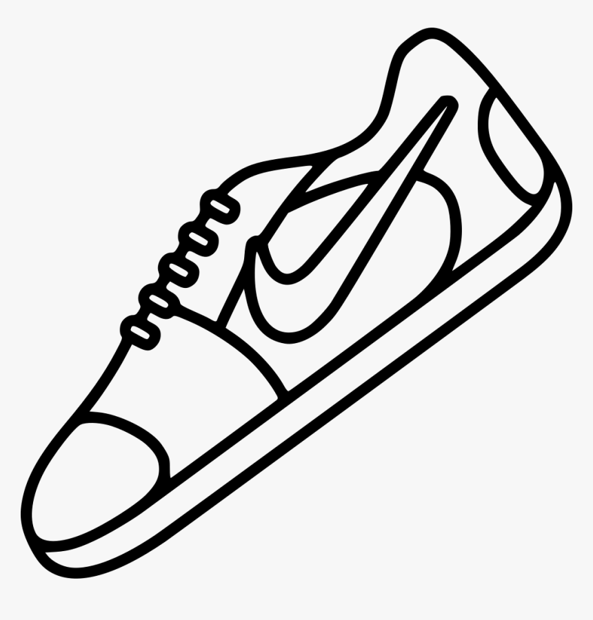 easy nike shoe drawings