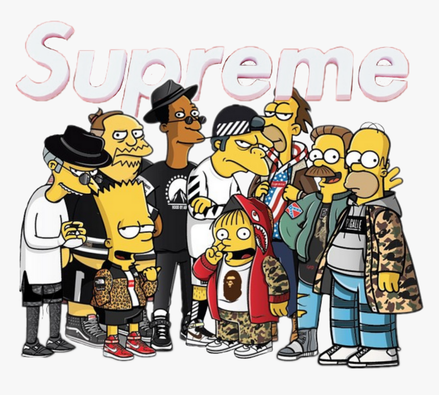#bart #supreme #simpsons #thesimpsons #bartsimpson - Squad Deep, HD Png Download, Free Download