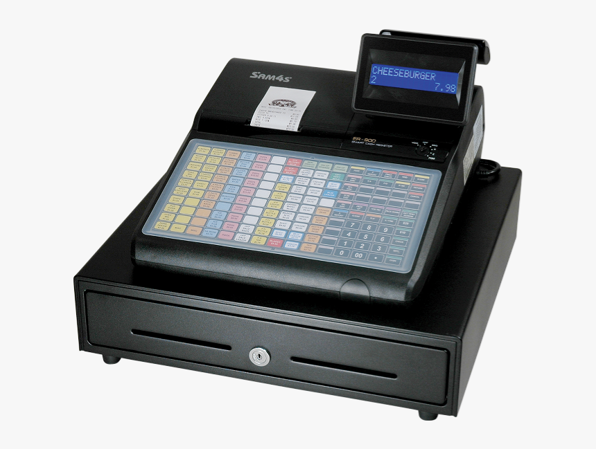 Sam4s Cash Register Er 900, HD Png Download, Free Download