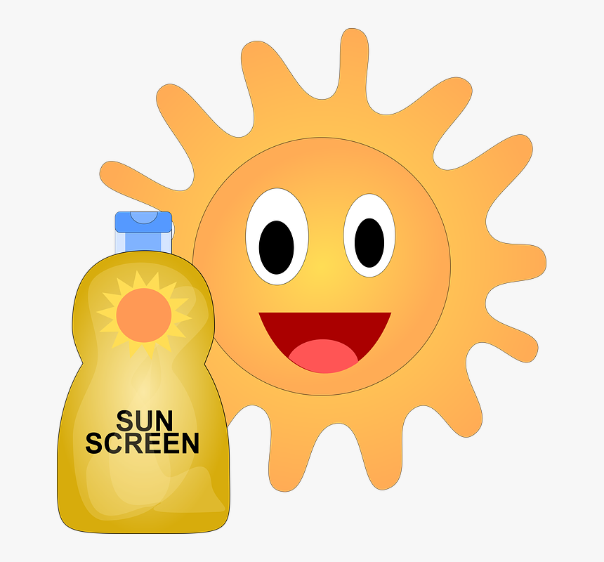 Sun Protection Png Cartoon, Transparent Png, Free Download