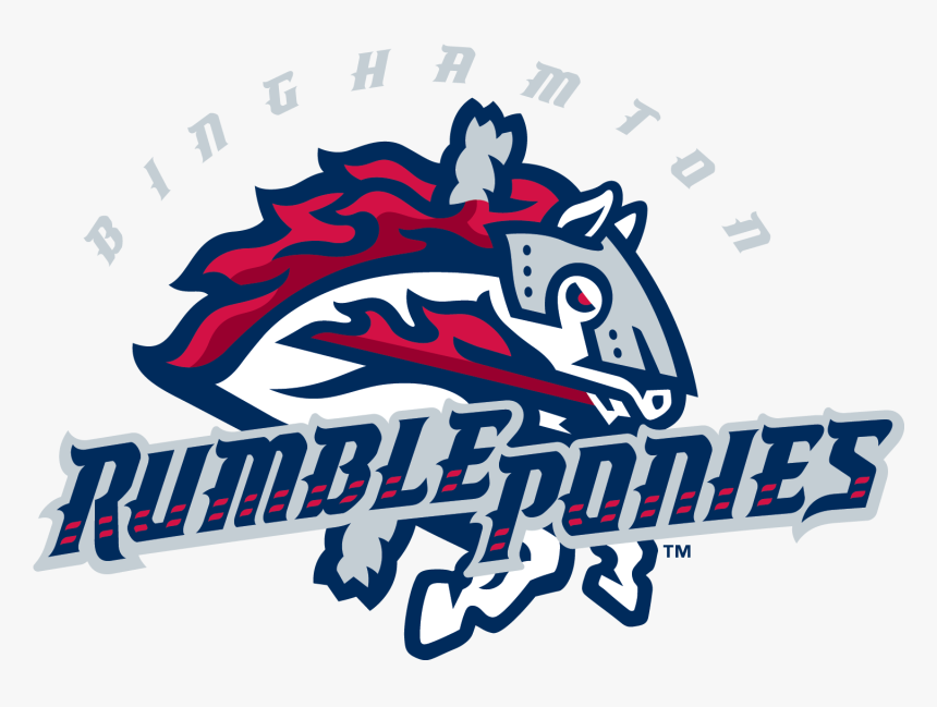 Binghamton Rumble Ponies Logo - Binghamton Rumble Ponies, HD Png Download, Free Download