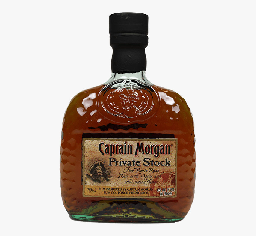 Captain Morgan Private Stock Rum - Captain Morgan Private Stock, HD Png Download, Free Download