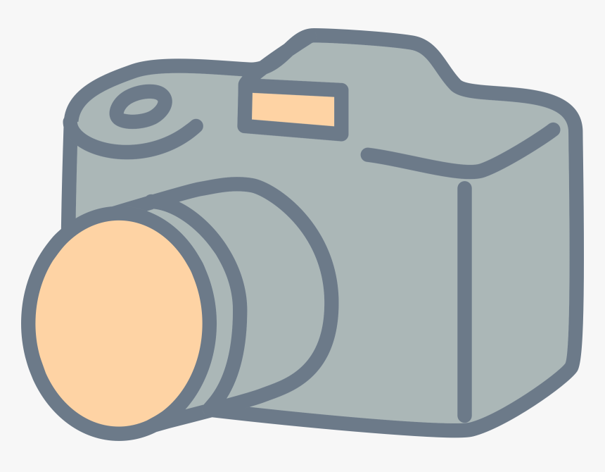 Simple Camera Clip Art - Simple Clip Art Of Camera, HD Png Download, Free Download