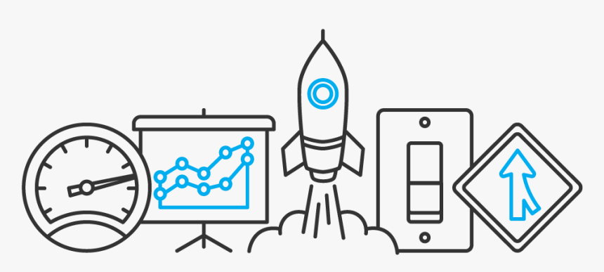 Illus Speed To Market Outline - Sd Wan Icon Png, Transparent Png, Free Download