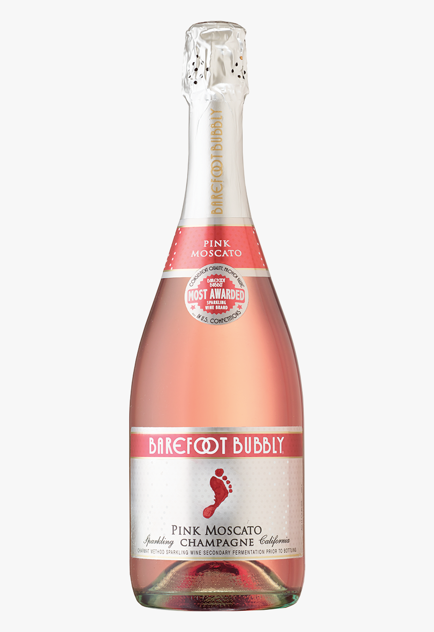 Barefoot Bubbly Pink Moscato, HD Png Download, Free Download