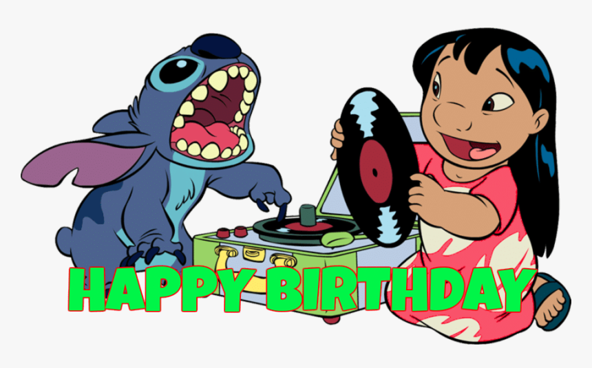 Feliz Cumpleaños De Lilo Y Stitch - Lilo And Stitch Transparent, HD Png Download, Free Download