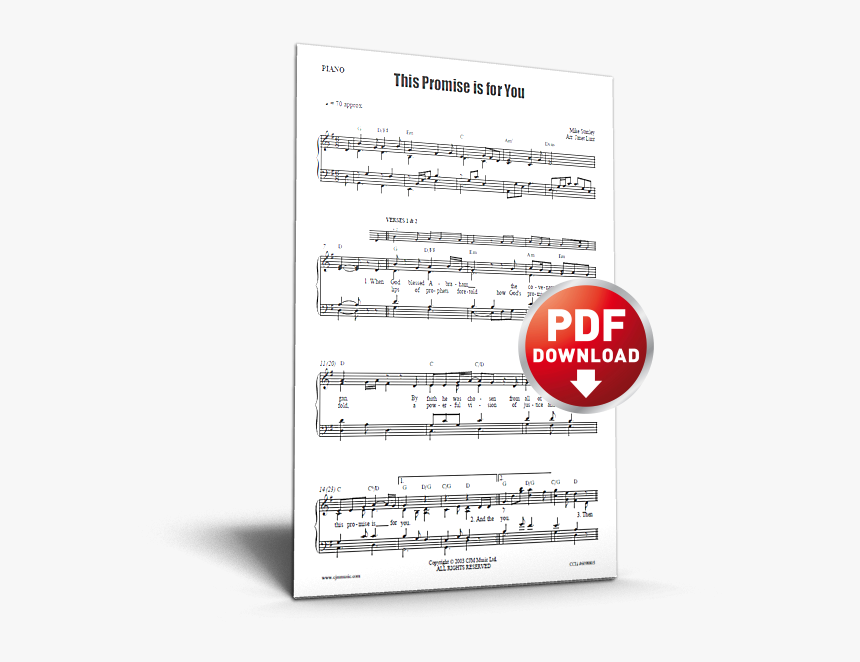 This Promise Is For You - Pdf This Town Piano Sheet Music, HD Png Download, Free Download