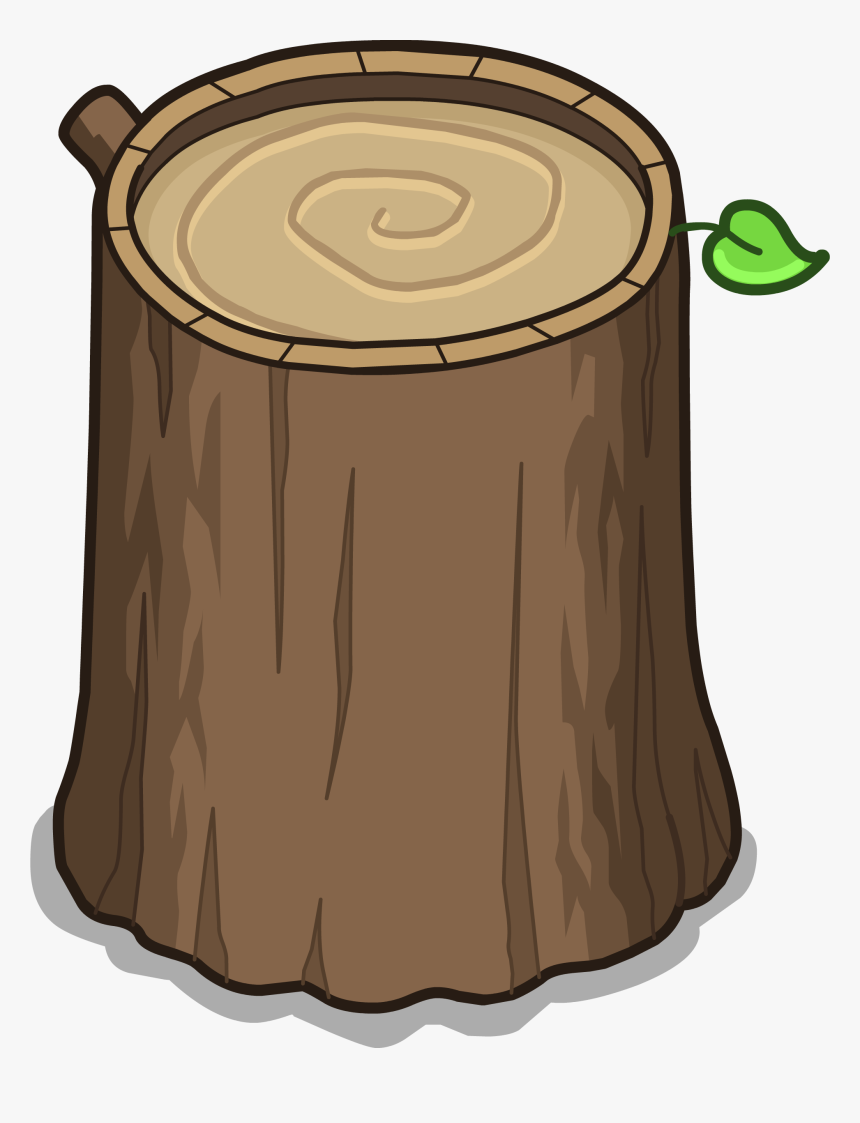 Stump Bookcase Sprite - Tree Stump, HD Png Download, Free Download