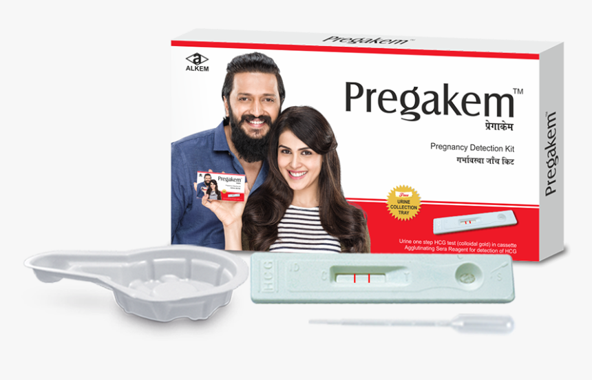 Pregakem Pregnancy Test Kit, HD Png Download, Free Download