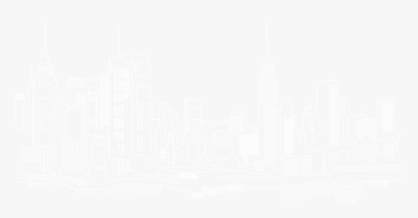 New York City Skyline Vector, HD Png Download, Free Download