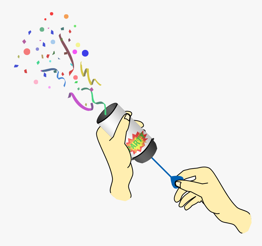 Party Popper - Free, HD Png Download, Free Download