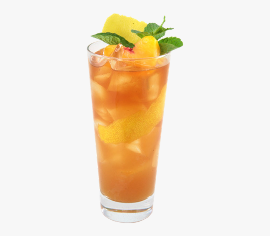 Peach Iced Tea Png, Transparent Png, Free Download