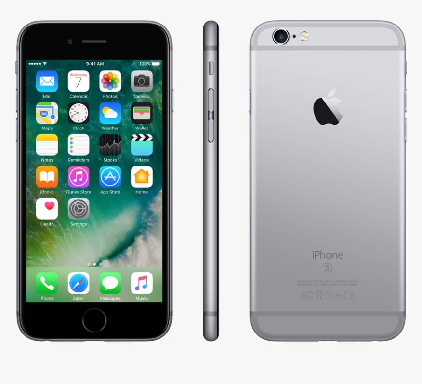 Apple Iphone 6s - Iphone 6 S Gray, HD Png Download, Free Download