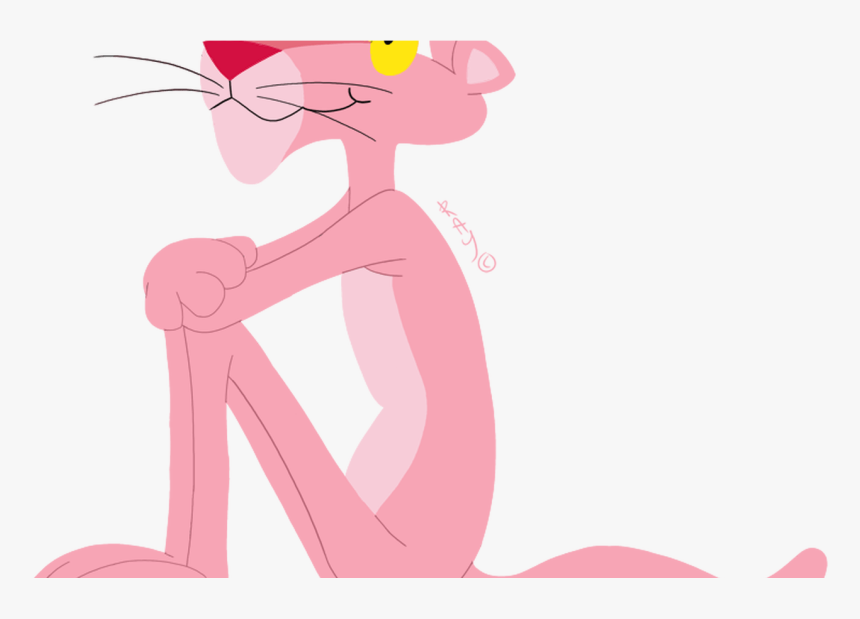 Charming Free Pink Panther Cartoons Hd Wallpaper - Cute Pink Panther Cartoon, HD Png Download, Free Download