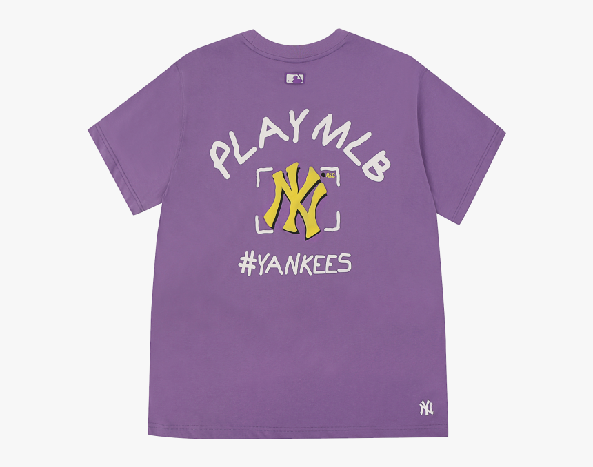 Play Mlb Short Sleeve T-shirt New York Yankees - Active Shirt, HD Png Download, Free Download