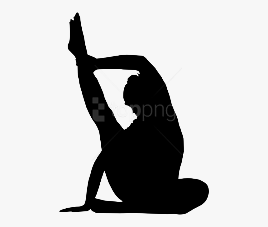Free Png Fitness Silhouette Png - Health Club, Transparent Png, Free Download