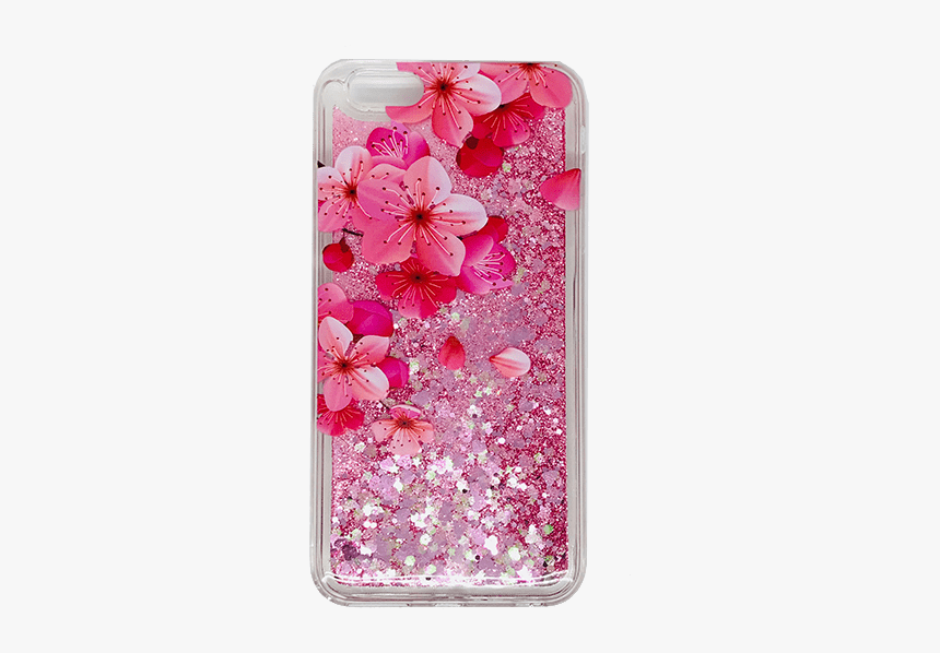 Iphone 6 Plus/6s Plus Tpu Case With Blossom Animation - Iphone 6 S Plus Cover Glitter, HD Png Download, Free Download