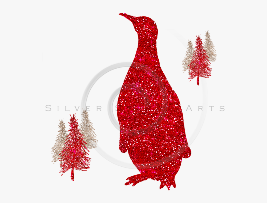 Red Glitter Png , Png Download - Christmas Ornament, Transparent Png, Free Download