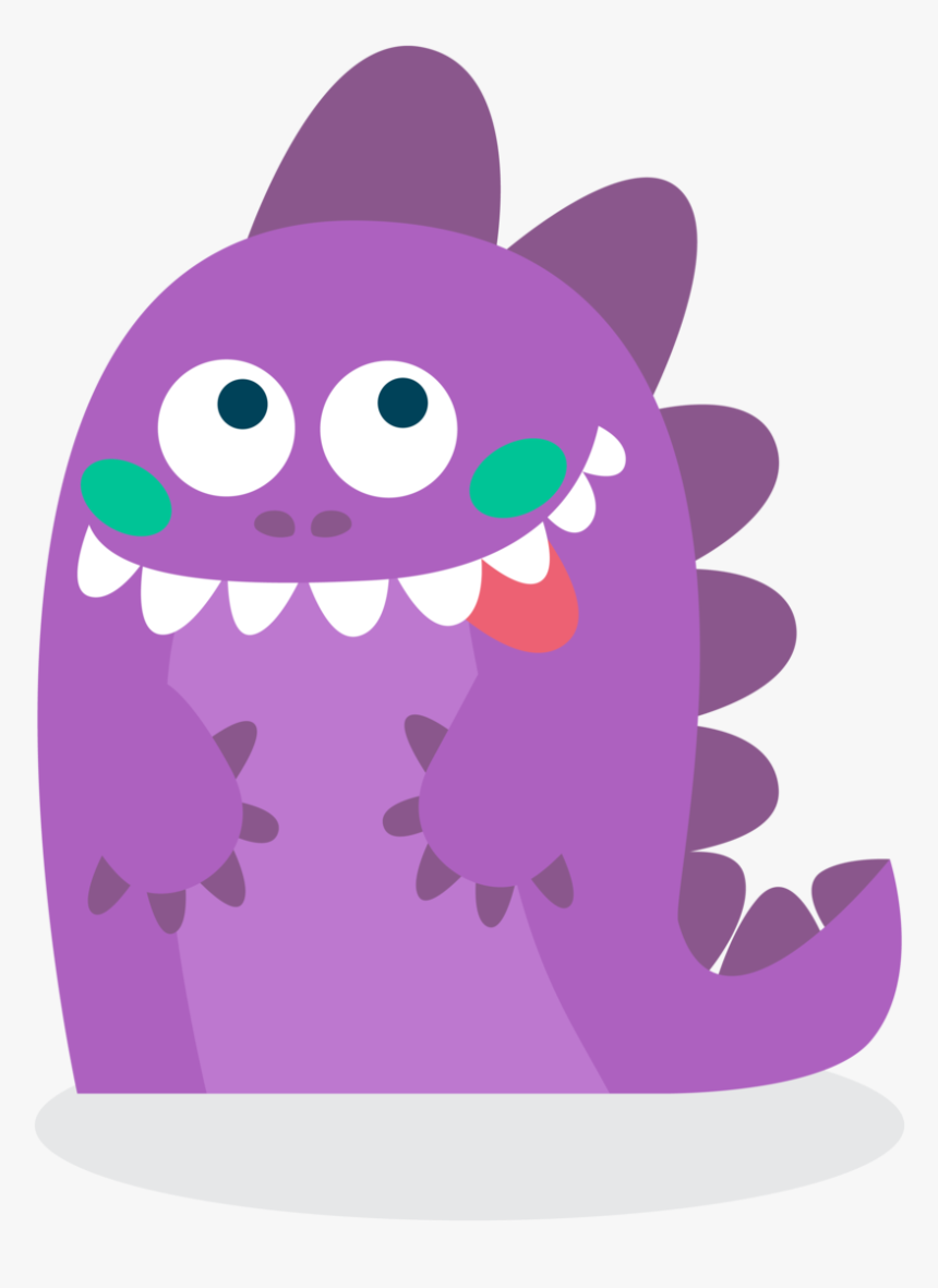 Purple Dragon Transparent - Cartoon, HD Png Download, Free Download