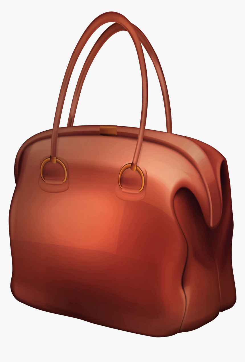 Brown Bag Png Clip Art - Bag Png Clipart, Transparent Png, Free Download