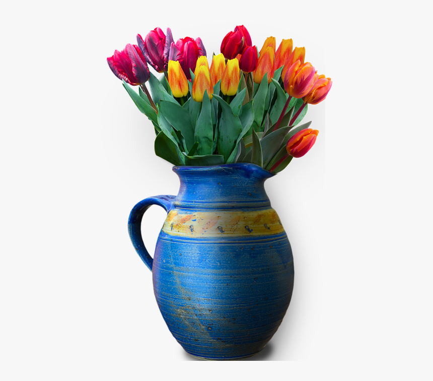 Krug Mit Blumen, HD Png Download, Free Download