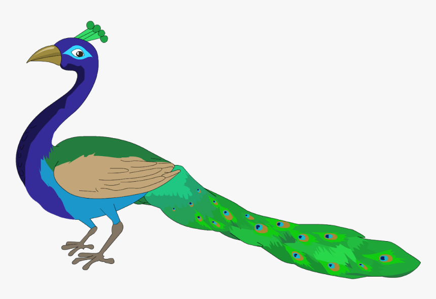 Clipart National Bird Of India, HD Png Download, Free Download