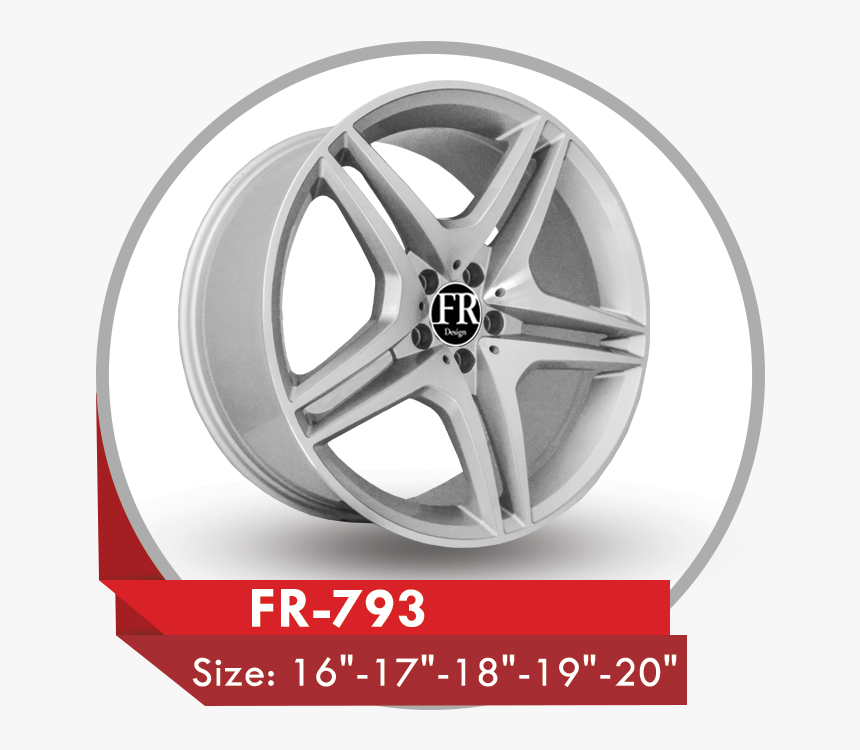 Fr 793 Alloy Wheels For Mercedes Benz - Alloy Wheel, HD Png Download, Free Download