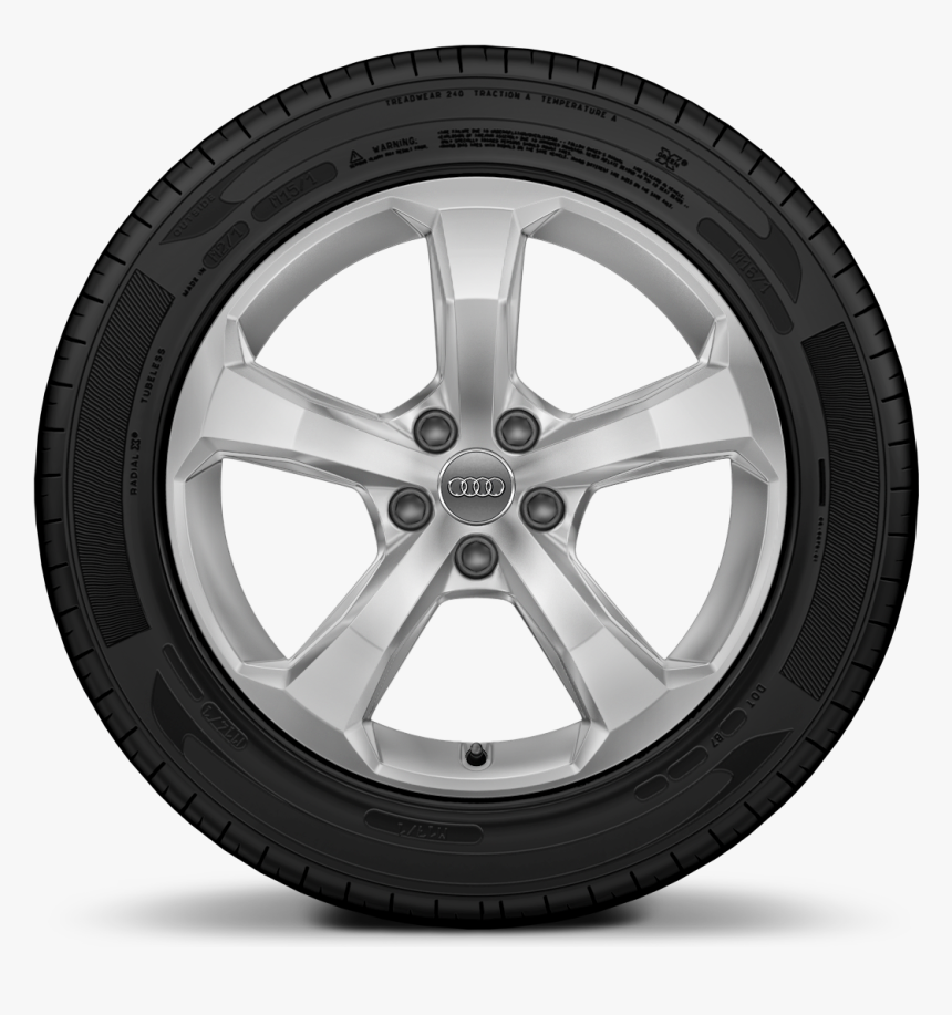 Cast Aluminium Alloy Wheels, 5-arm
design, Size 8 J - Coat Of Arms, HD Png Download, Free Download