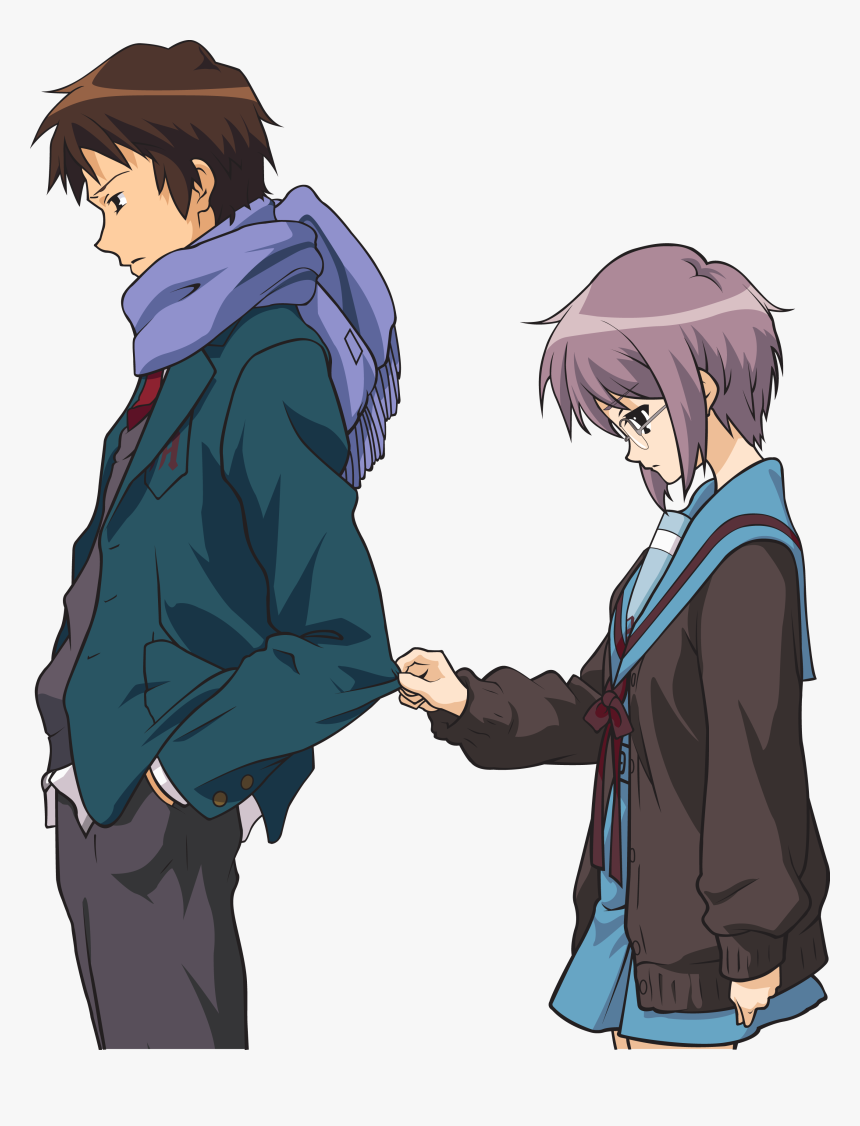 Yuki Nagato Kyon, HD Png Download, Free Download