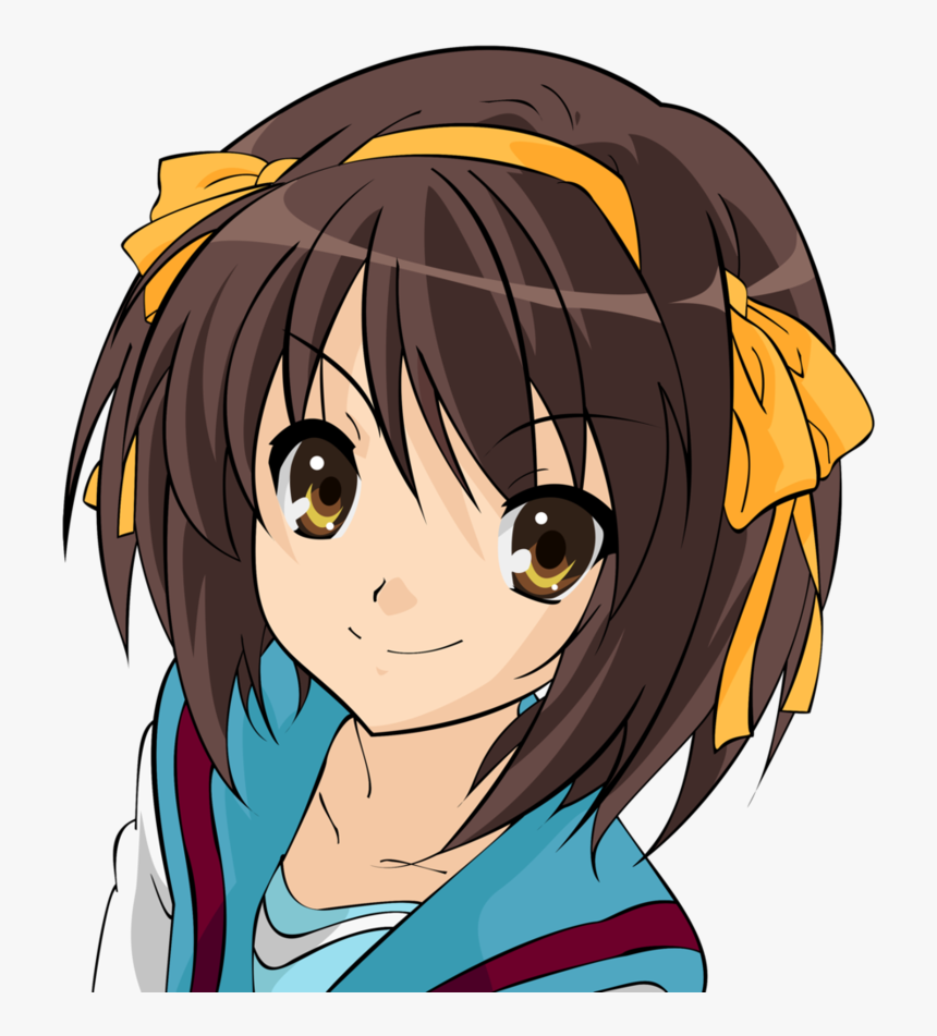Pin Anime Nse On Anime Nse Pinterest Anime Manga And - Haruhi Suzumiya Face Transparent, HD Png Download, Free Download