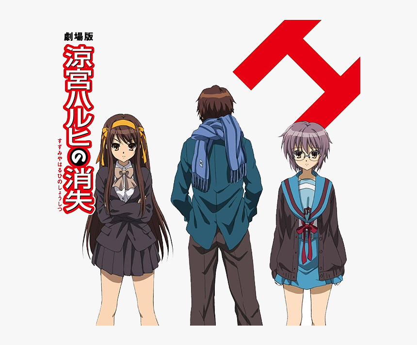 Kyon Nagato Yuki Chan, HD Png Download, Free Download