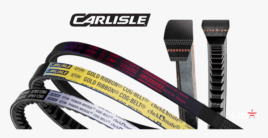 Carlisle® Belts World Leader In Raw Edge V Belts - Carlisle V Belts, HD Png Download, Free Download