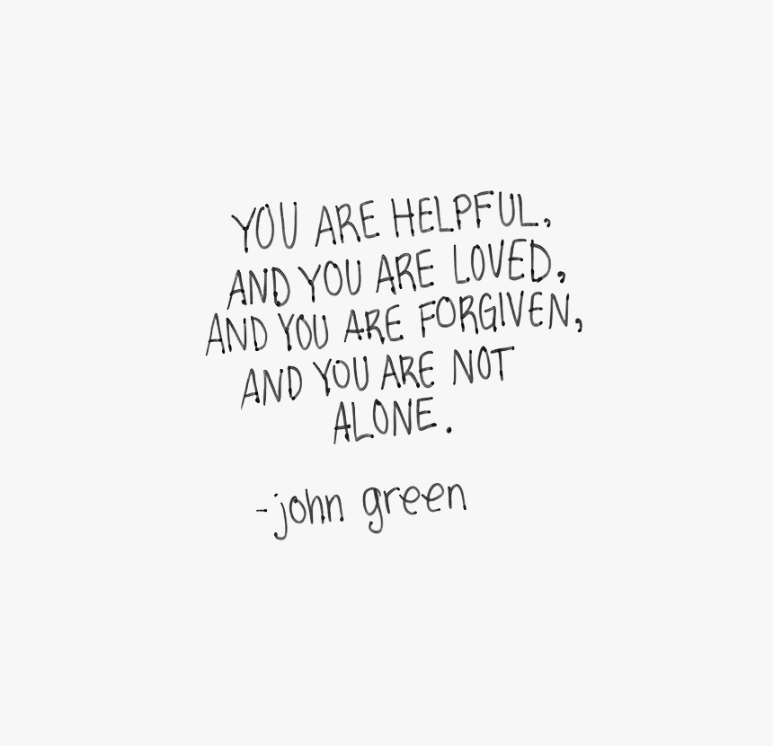 John Green And Quotes - Handwriting, HD Png Download, Free Download