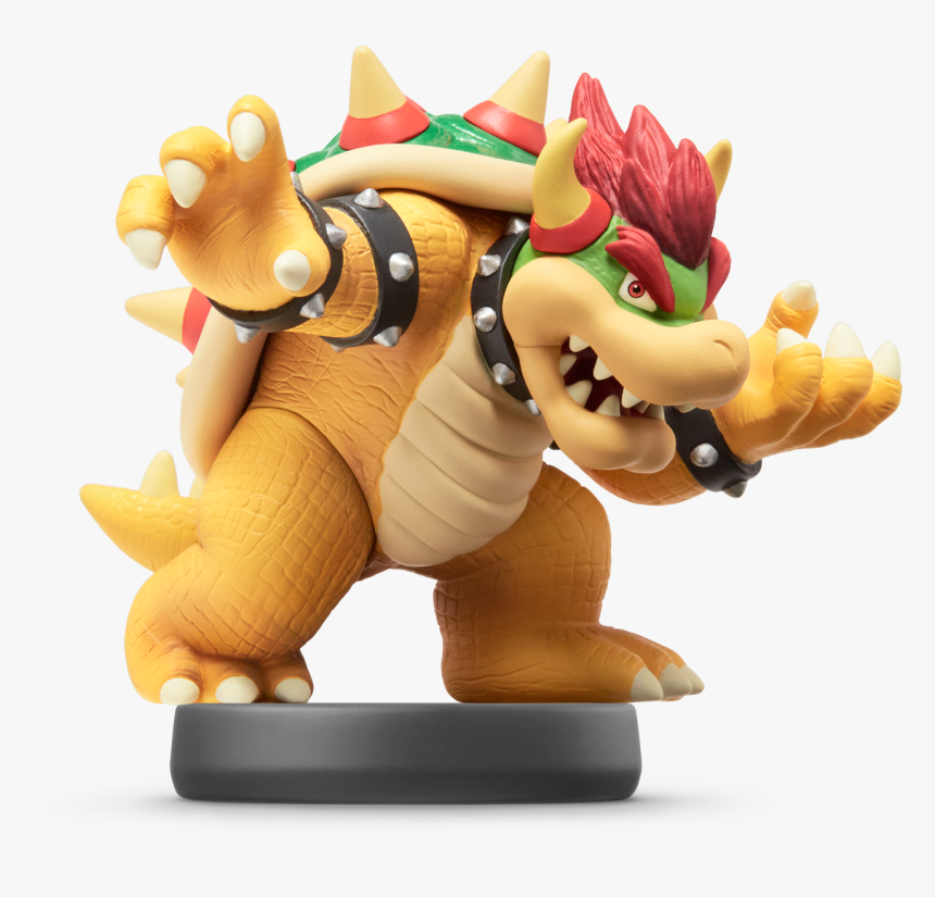 Ssb Bowser Amiibo , Png Download - Super Smash Bros Amiibo Bowser, Transparent Png, Free Download