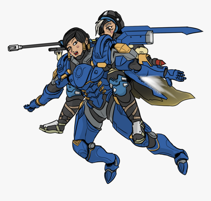 Overwatch Sniper Fan Character , Png Download - Cartoon, Transparent Png, Free Download